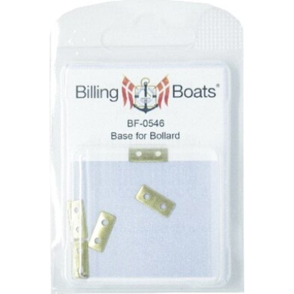 Plade T/pullert 6x13mm /5 - 04-bf-0546 - Billing Boats