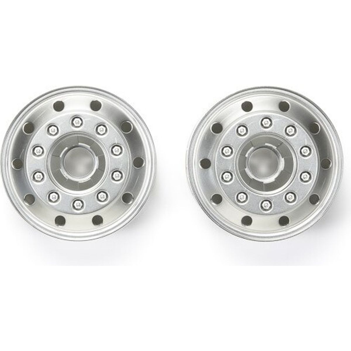 Tamiya - Wheels Plated F - 22 Mm - Matte - 56517 - 2 Stk