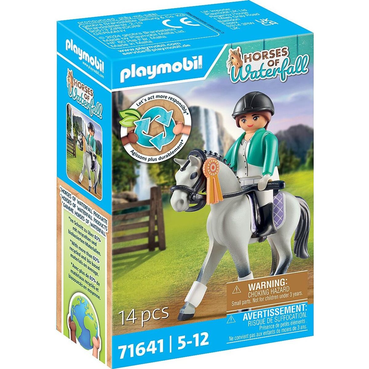 Playmobil Horses Of Waterfall - Turneringsrytter - 71641