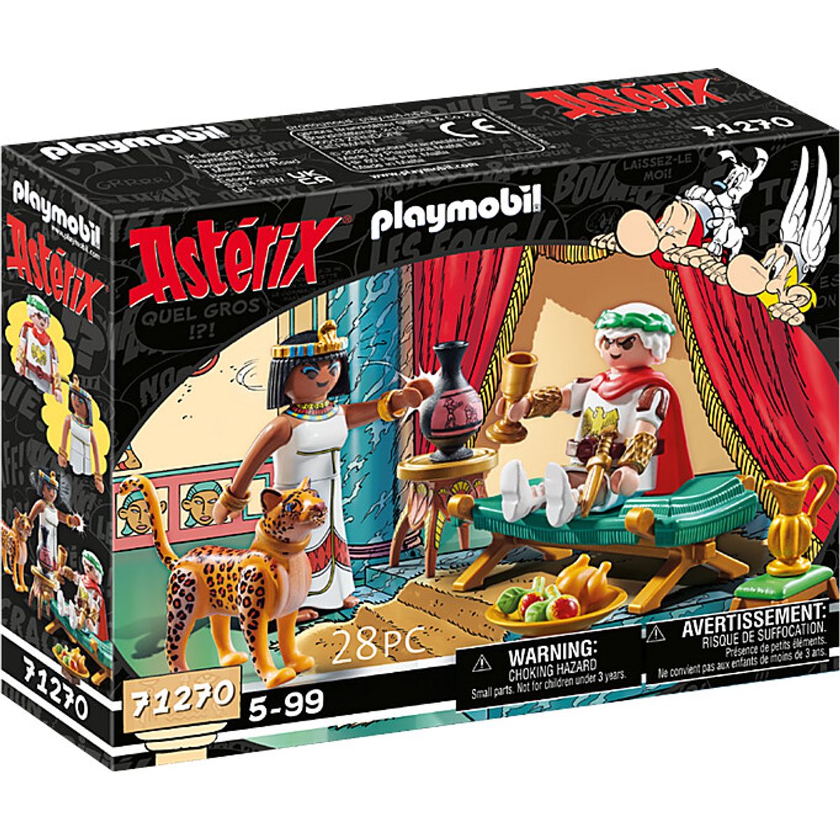 Playmobil Asterix - Caesar Og Cleopatra - 71270