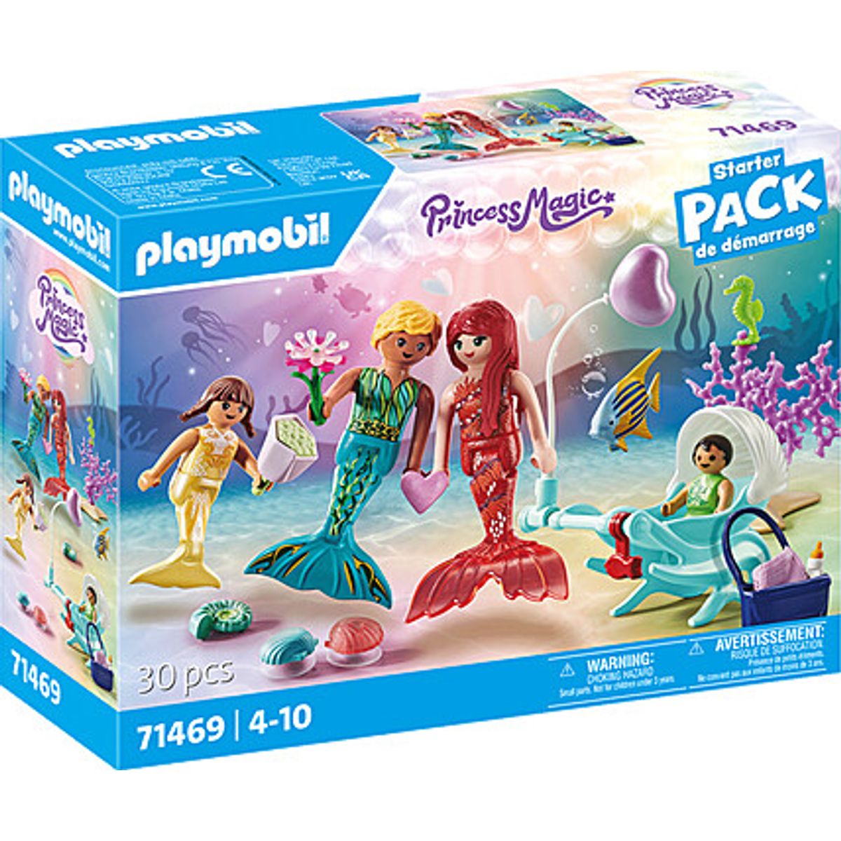 Playmobil Princess Magic - Kærlig Havfruefamilie - 71469