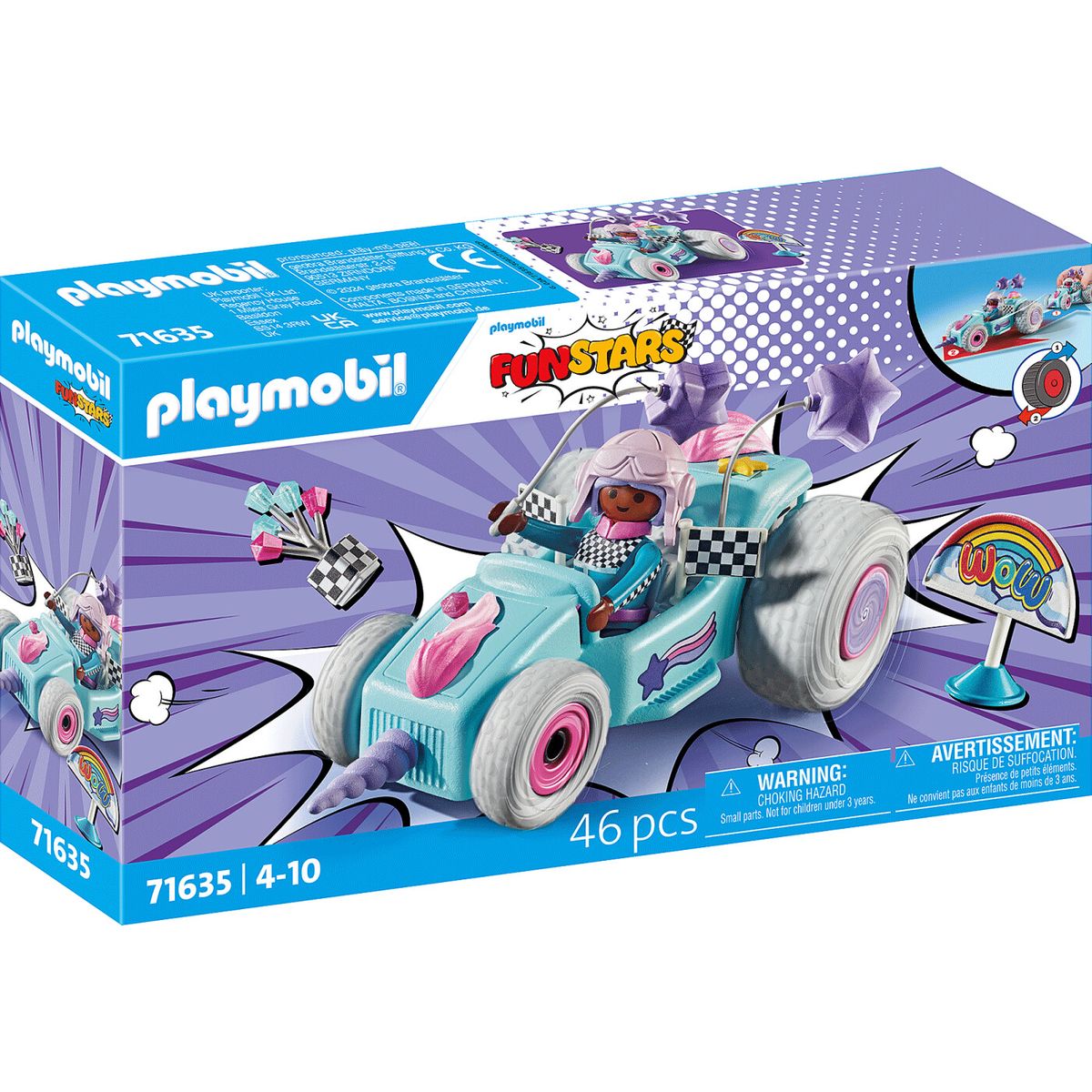 Playmobil Funstars - Enhjørning Racerbil - 71635