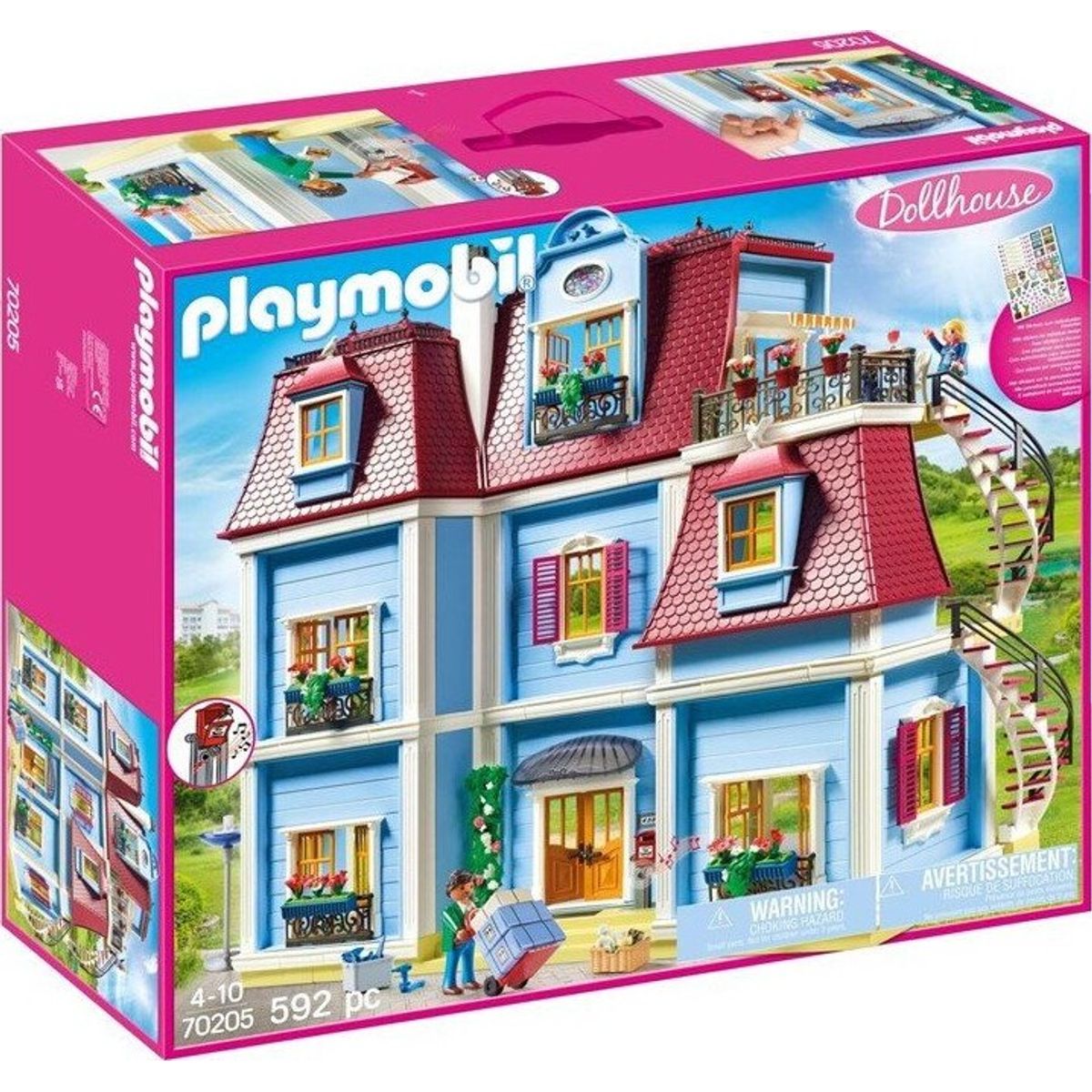 Playmobil Dollhouse - Stort Dukkehus - 70205