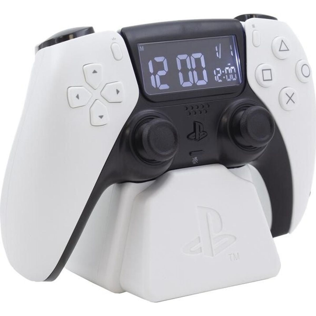 Playstation Vækkeur - Dualsense Controller - Hvid