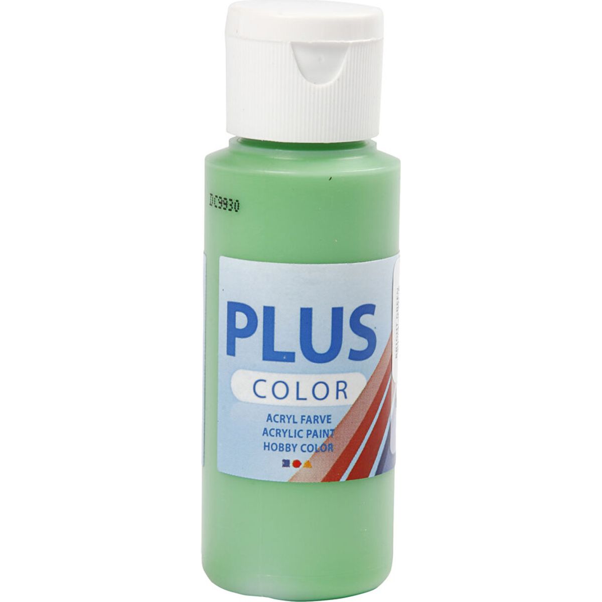 Plus Color Hobbymaling - Akrylfarve - Bright Green - 60 Ml