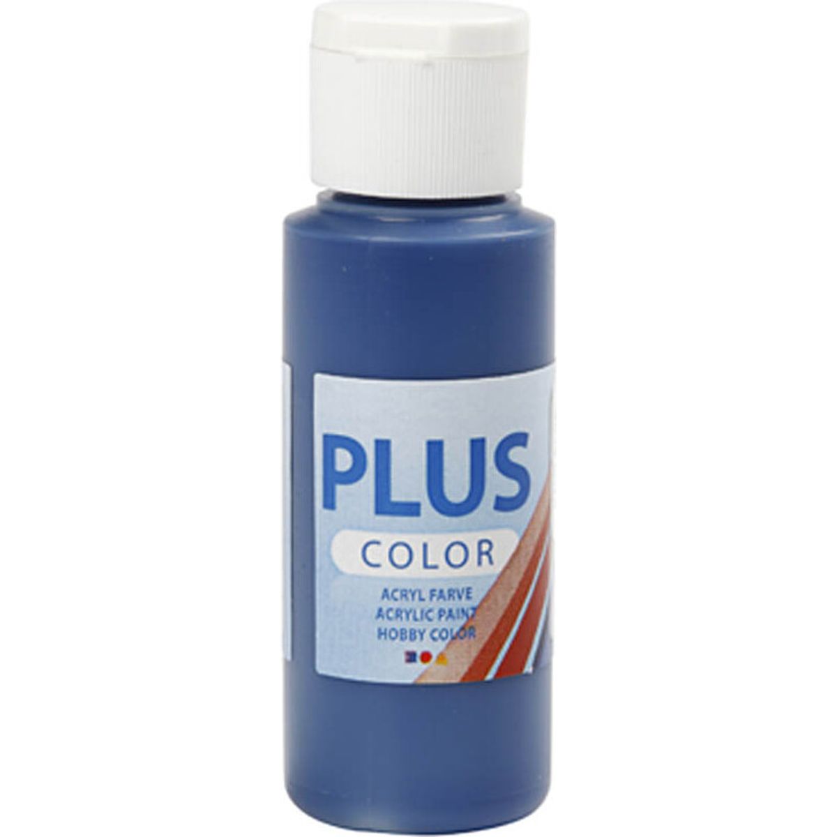 Plus Color Hobbymaling - Akrylfarve - Marineblå - 60 Ml