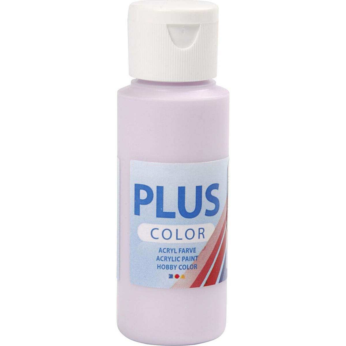 Plus Color Hobbymaling - Akrylfarve - Pale Lilac - 60 Ml