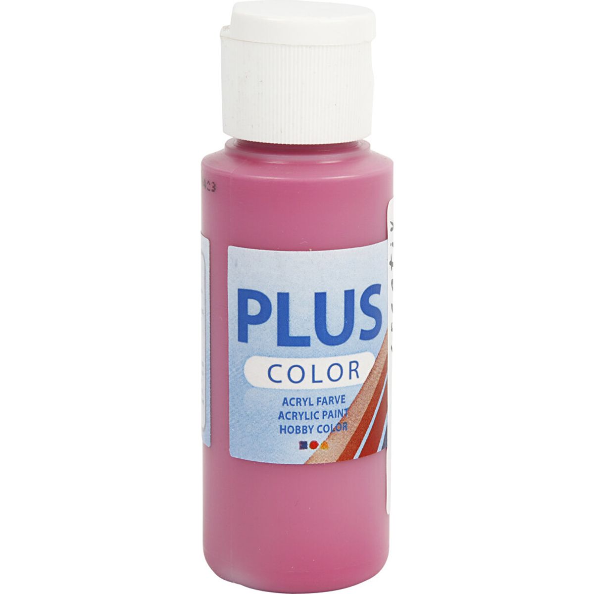 Plus Color Hobbymaling - Akrylfarve - Royal Fuchsia - 60 Ml