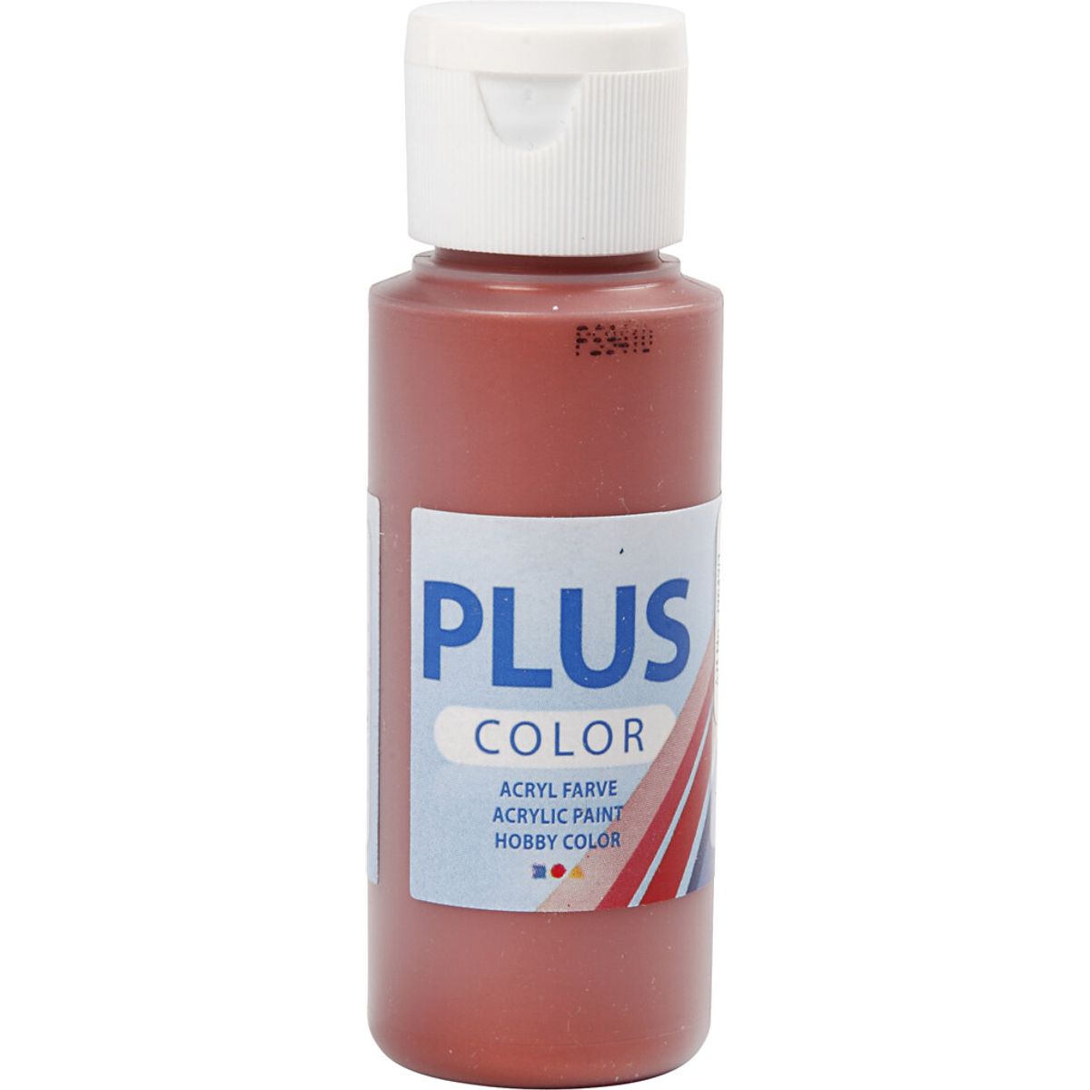 Plus Color Hobbymaling - Akrylfarve - Red Copper - 60 Ml