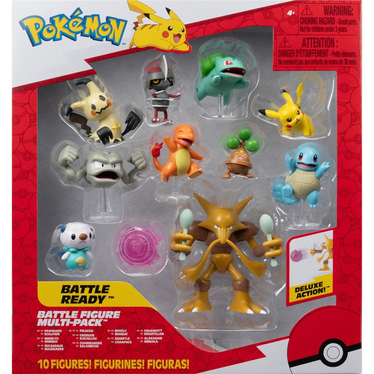 Pokémon Battle Figurer - 10-pak