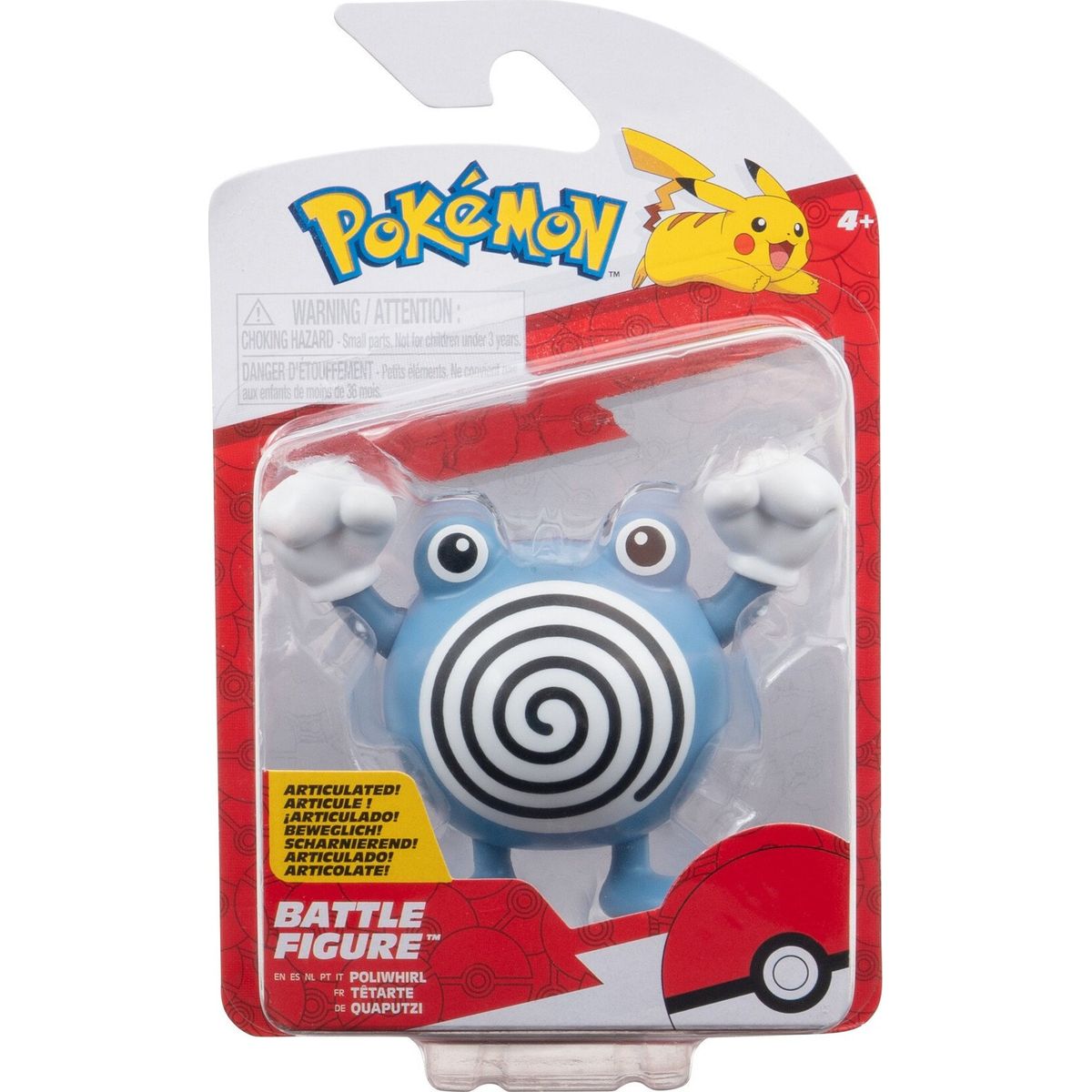 Pokémon Battle Figur - Poliwhirl