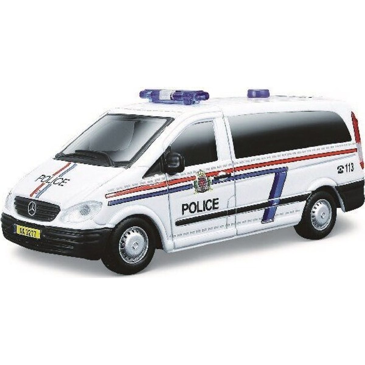 Bburago - Mercedes Benz Politibil - 1:50