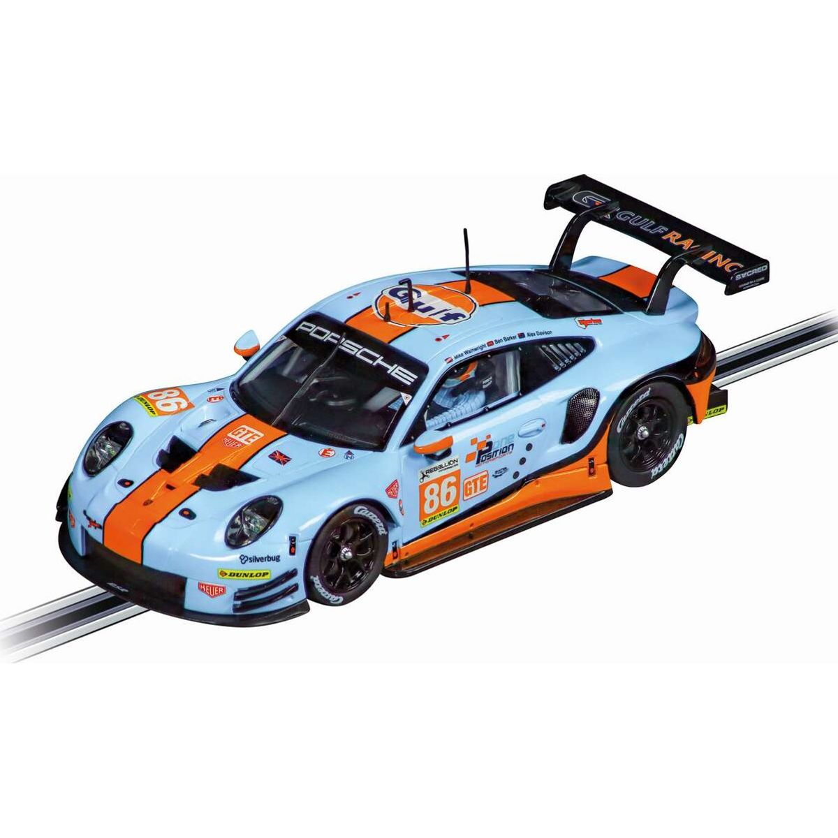 Carrera - Porsche 911 Rsr Gulf Racing Mike Wainwright - 1:32 - Analog - 20027780