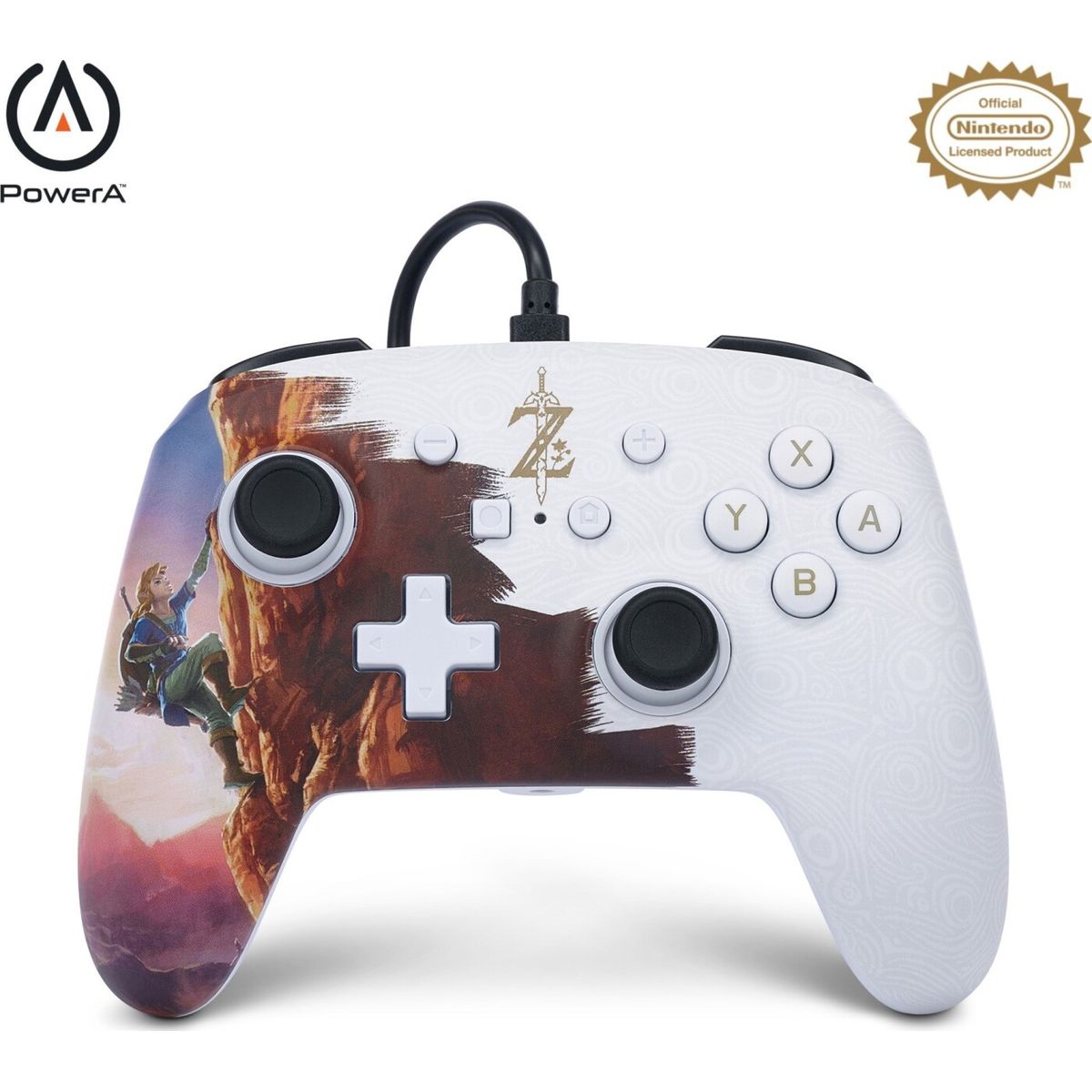 Powera Enhanced Wired Controller - Nintendo Switch - Rise Of The Hero