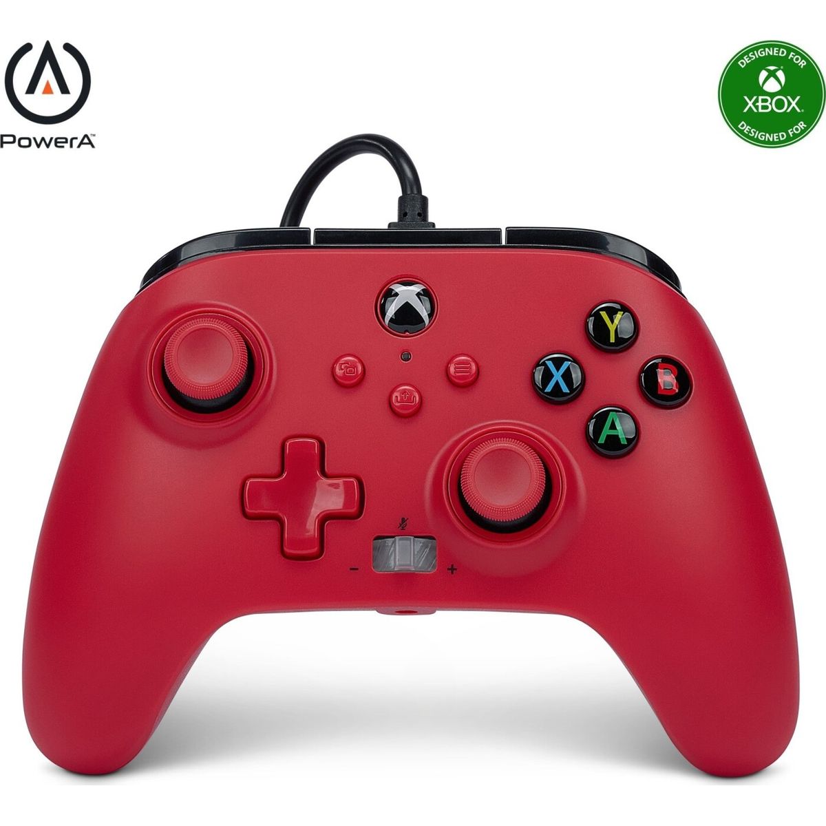 Powera Enhanced Wired Controller - Xbox Series X/s - Artisan Red