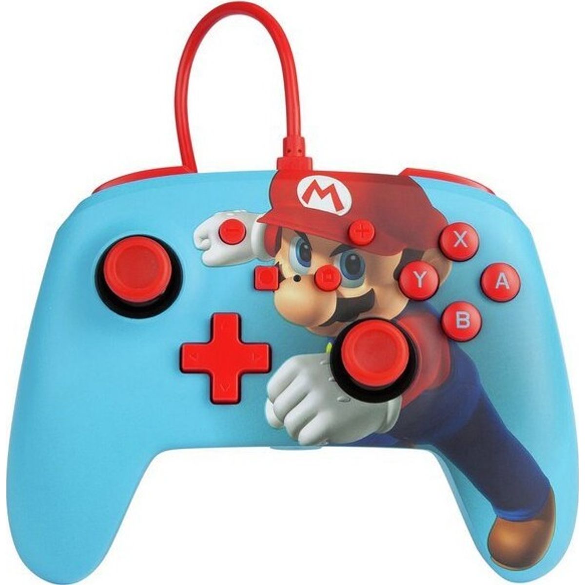 Powera - Nintendo Switch Controller - Mario Blå