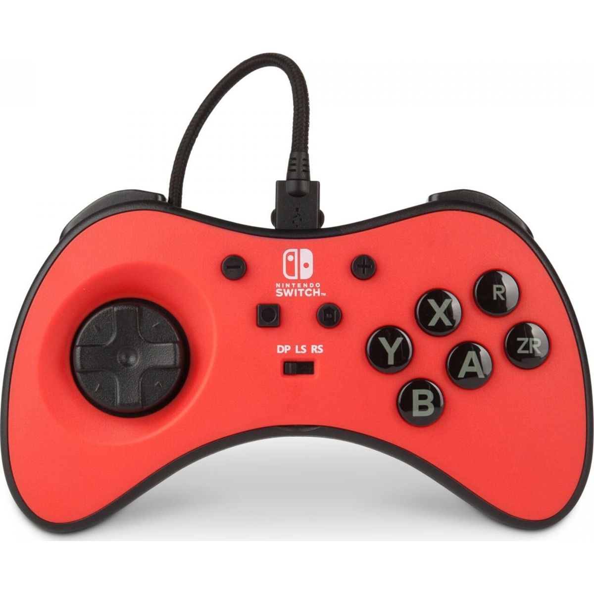 Powera - Fusion Fightpad Controller Til Nintendo Switch - Rød