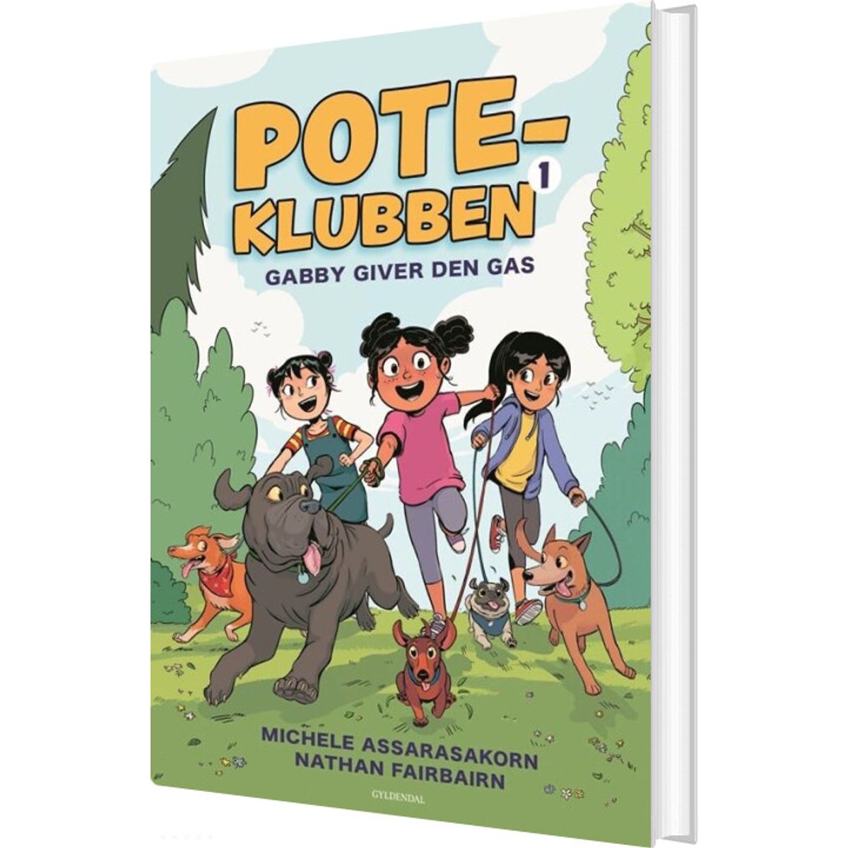 Pote-klubben 1 - Gabby Giver Den Gas - Michele Assarasakorn - Bog