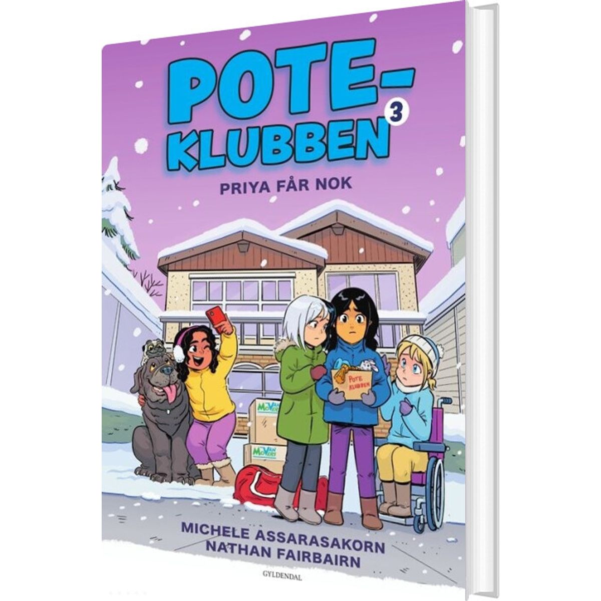 Pote-klubben 3 - Priya Får Nok - Michele Assarasakorn - Bog