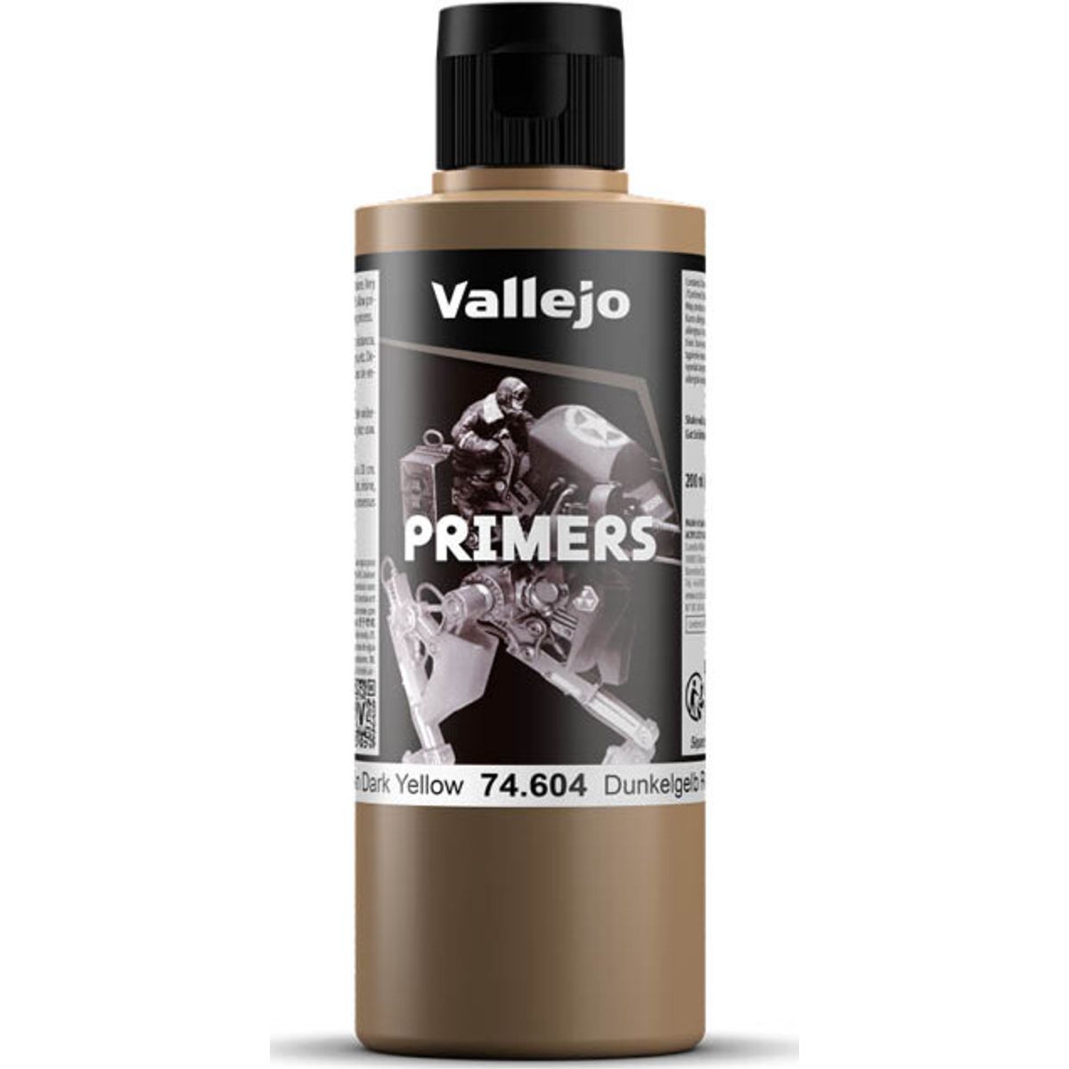 Vallejo - Surface Primer - German Dark Yellow 200 Ml