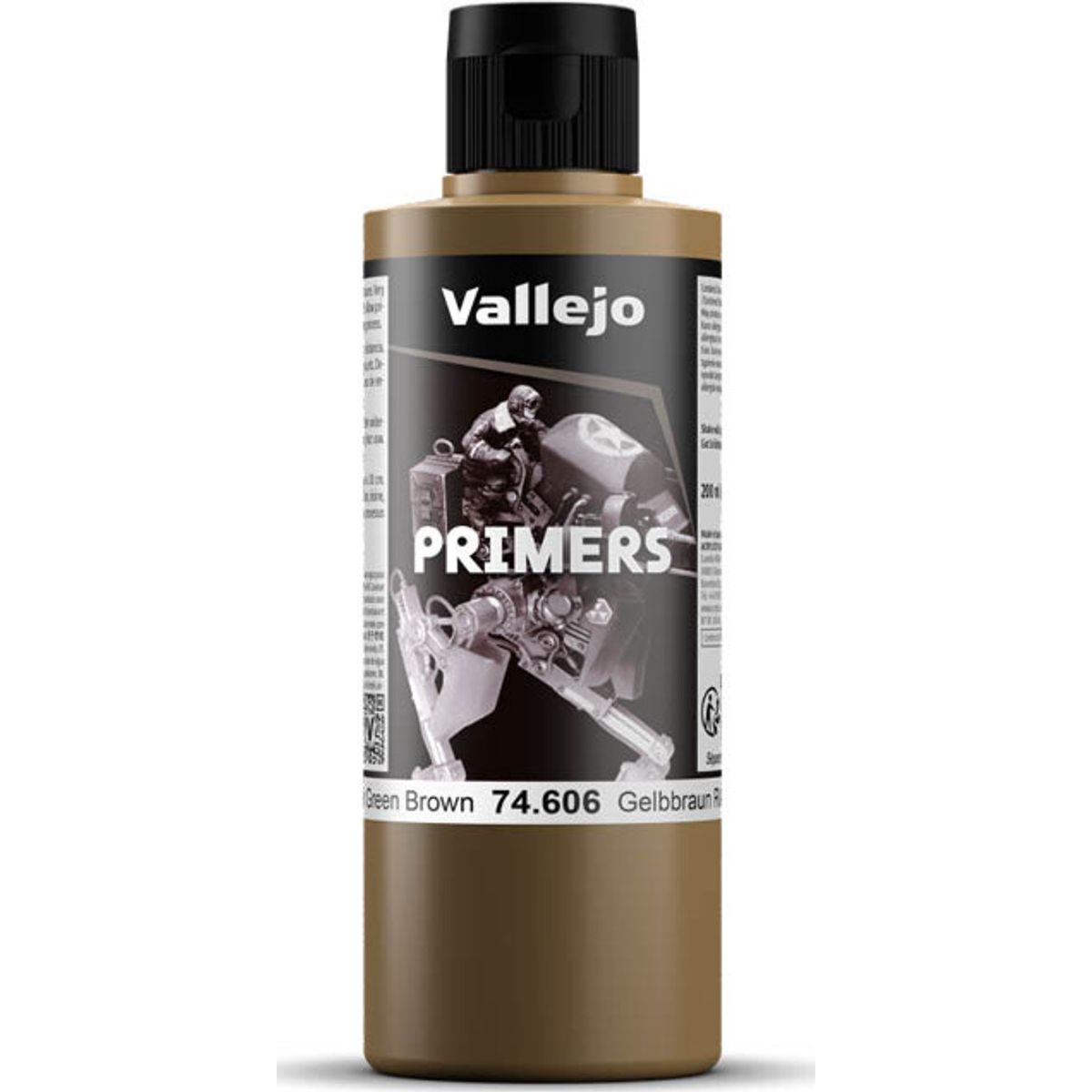 Vallejo - Surface Primer - German Green Brown 200 Ml