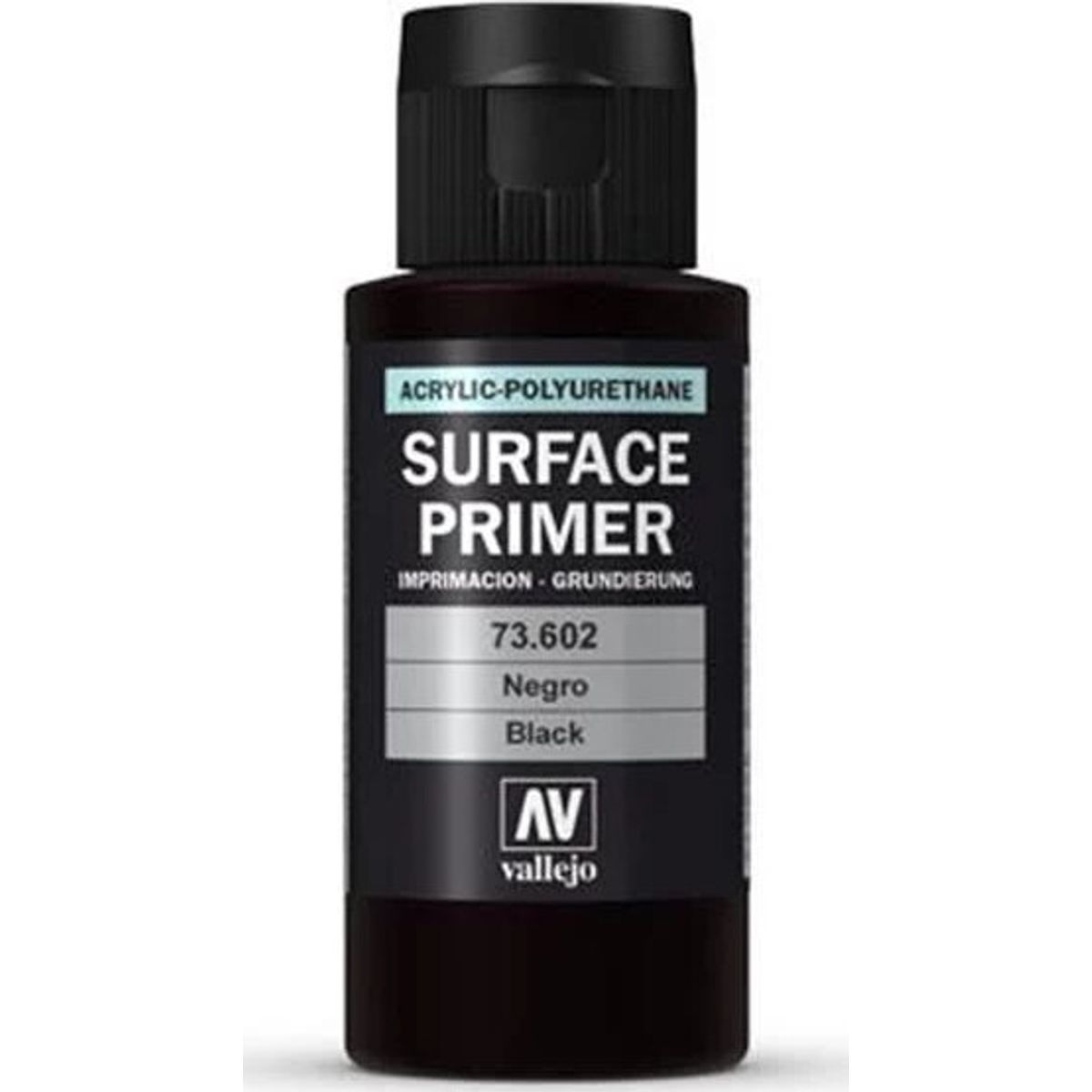 Vallejo - Surface Primer - Sort 60 Ml