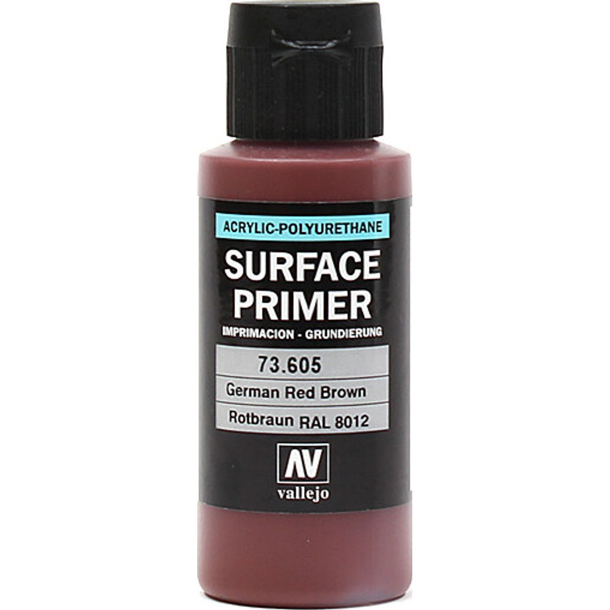 Vallejo - Surface Primer - German Red Brown 60 Ml