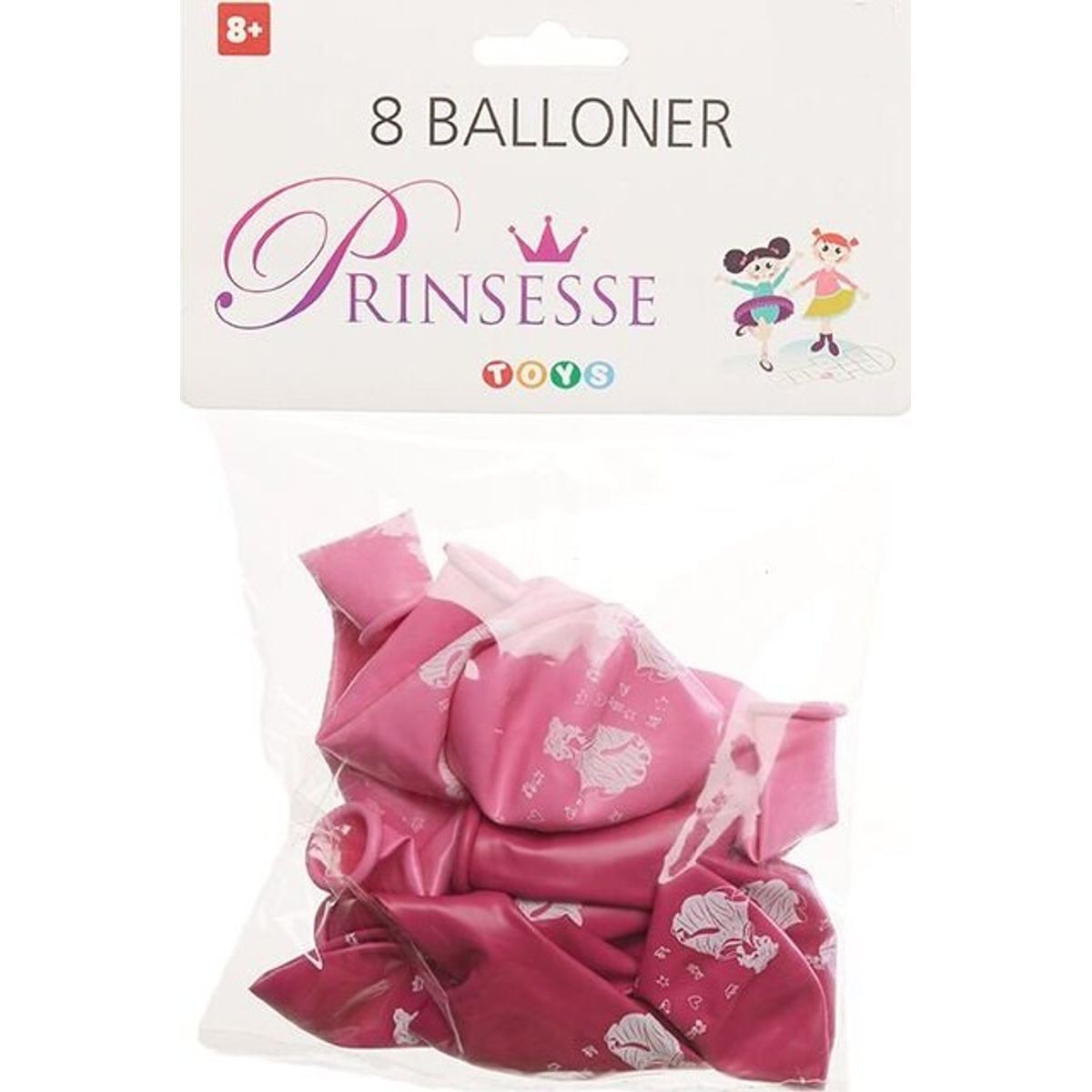 Prinsesse Balloner - 8 Stk