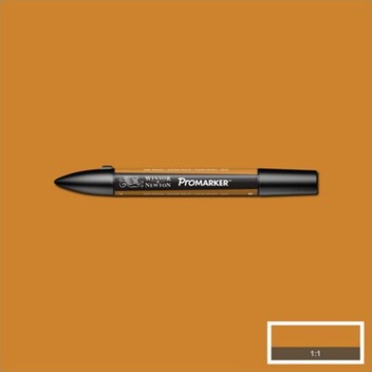 Winsor & Newton - Promarker Tusch - Rå Sienna Orange Brun