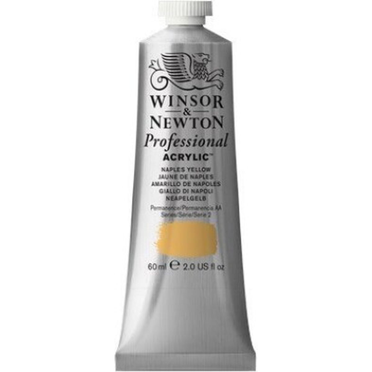 Winsor & Newton - Galeria Akrylmaling - Naples Yellow 60 Ml