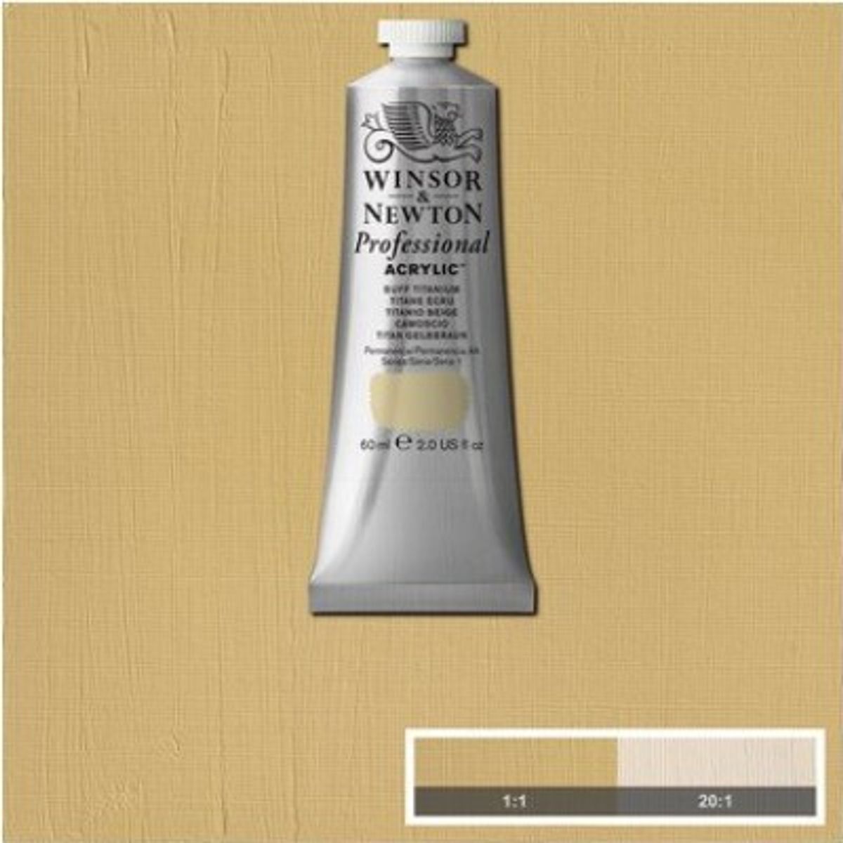 Winsor & Newton - Galeria Akrylmaling - Buff Titanium 60 Ml