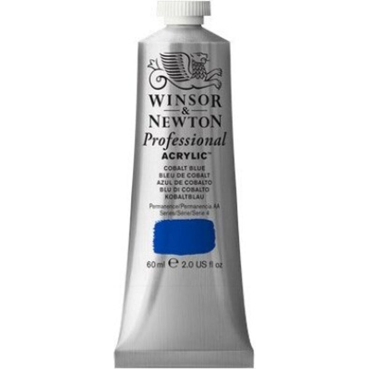 Winsor & Newton - Akrylmaling - Cobalt Blue 60 Ml