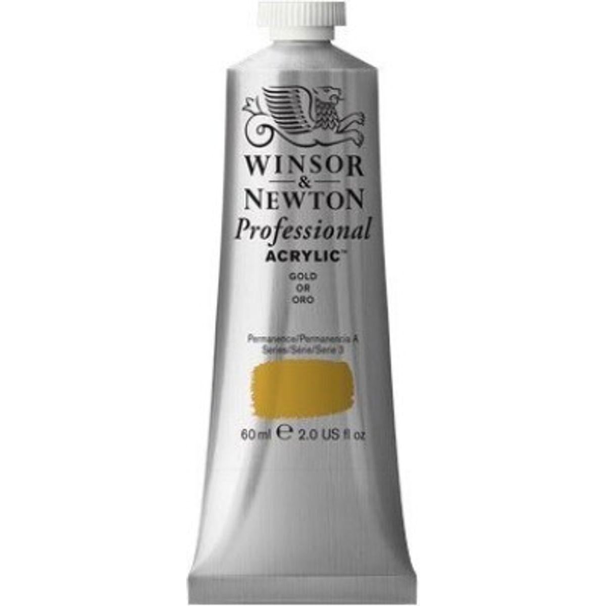 Winsor & Newton - Akrylmaling - Guld 60 Ml