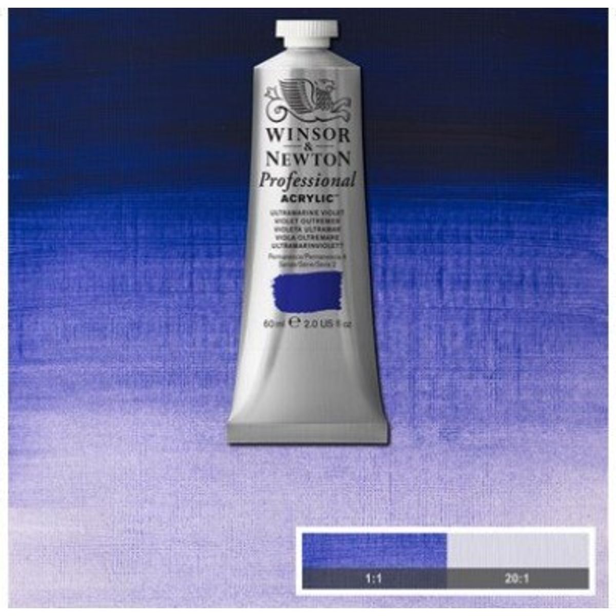 Winsor & Newton - Galeria Akrylmaling - Ultramarine Violet 60 Ml