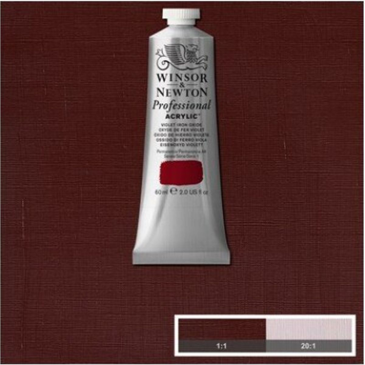 Winsor & Newton - Akrylmaling - Violet Iron Oxide 60 Ml