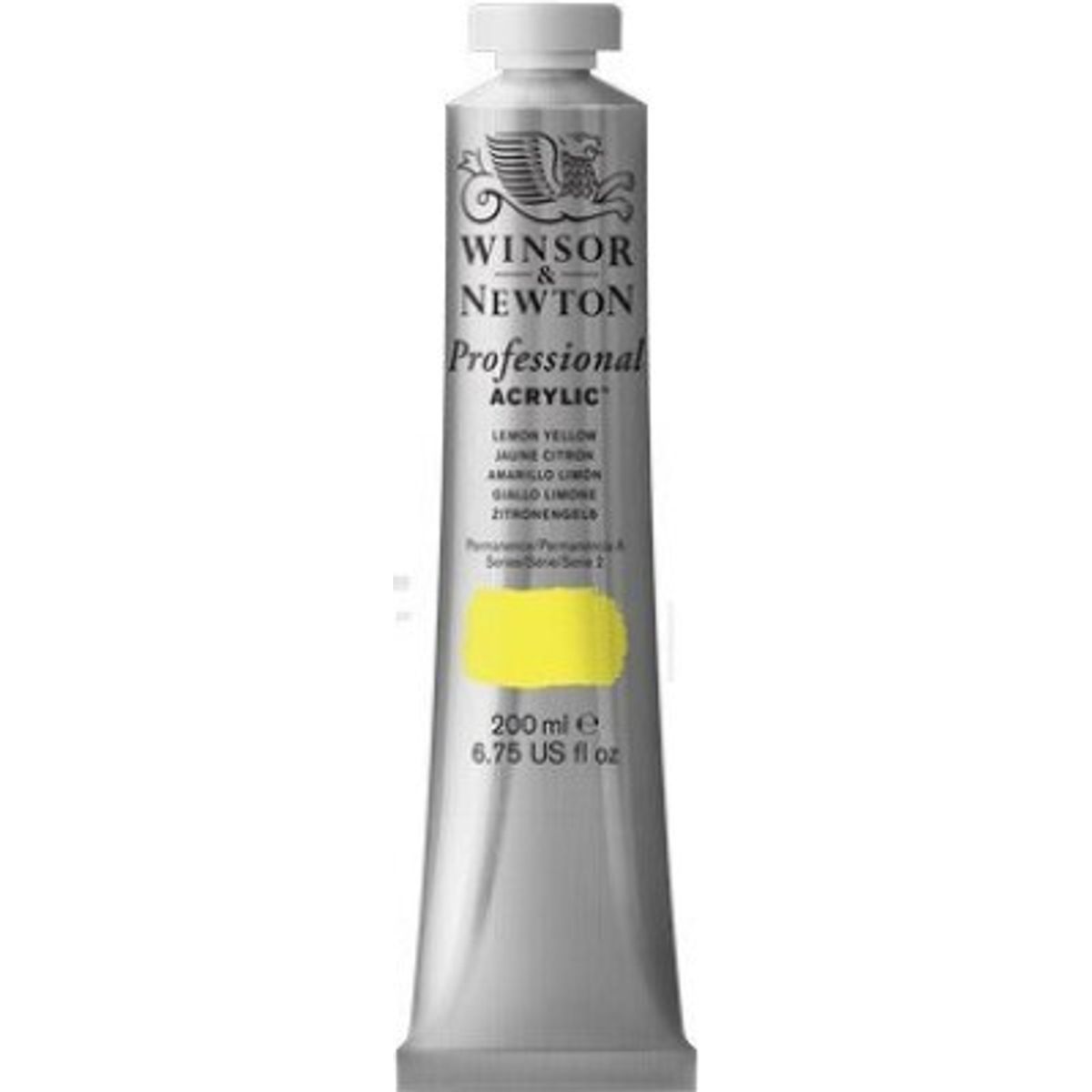 Winsor & Newton - Galeria Akrylmaling - Lemon Yellow 200 Ml