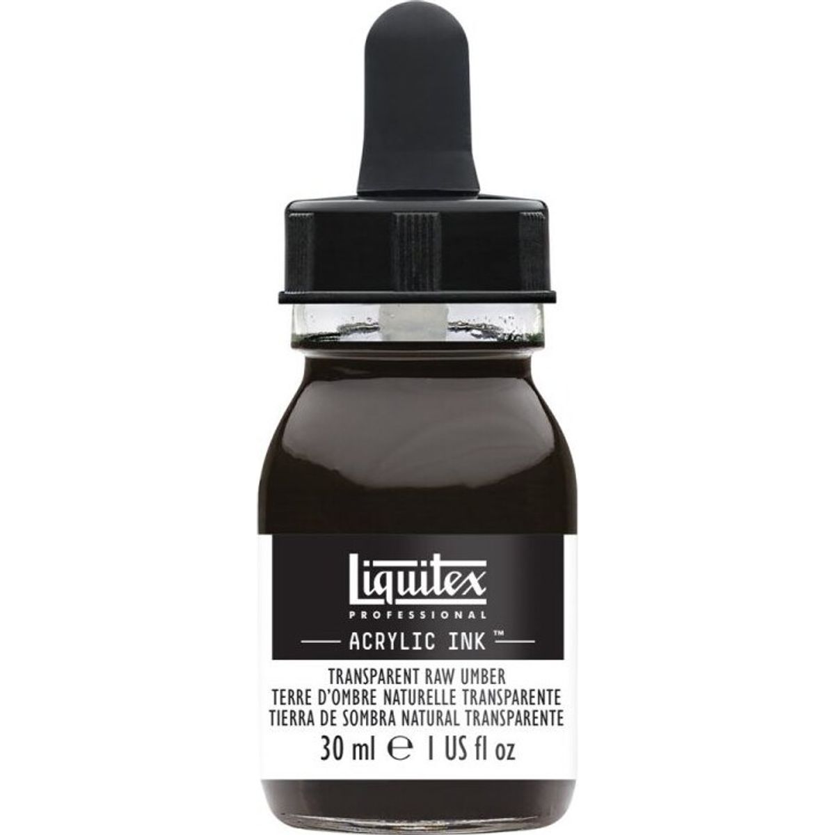 Liquitex - Acrylic Ink - Transparent Raw Umber 30 Ml