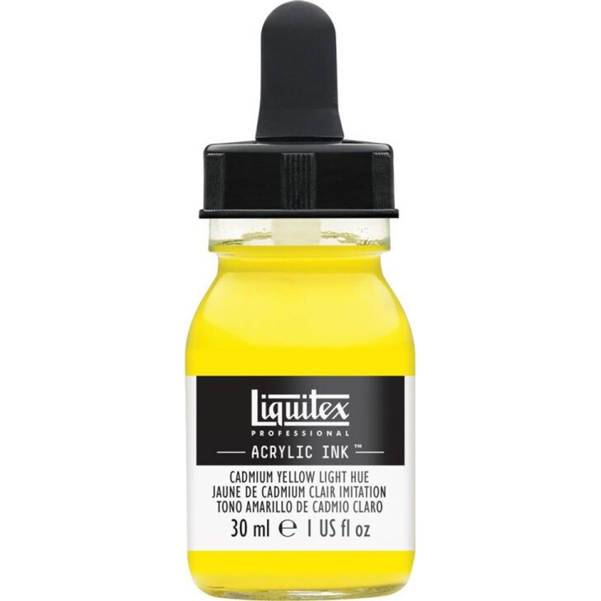 Liquitex - Acrylic Ink - Blæk - Cadmium Yellow Light Hue 30 Ml