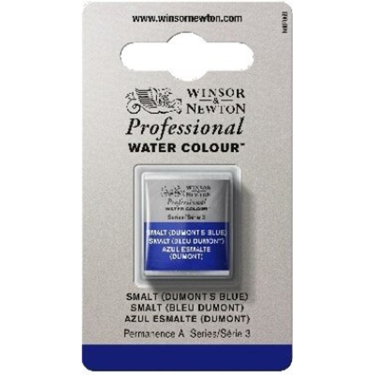 Winsor & Newton - Akvarelfarve 1/2 Pan - Smalt Dumonts Blue