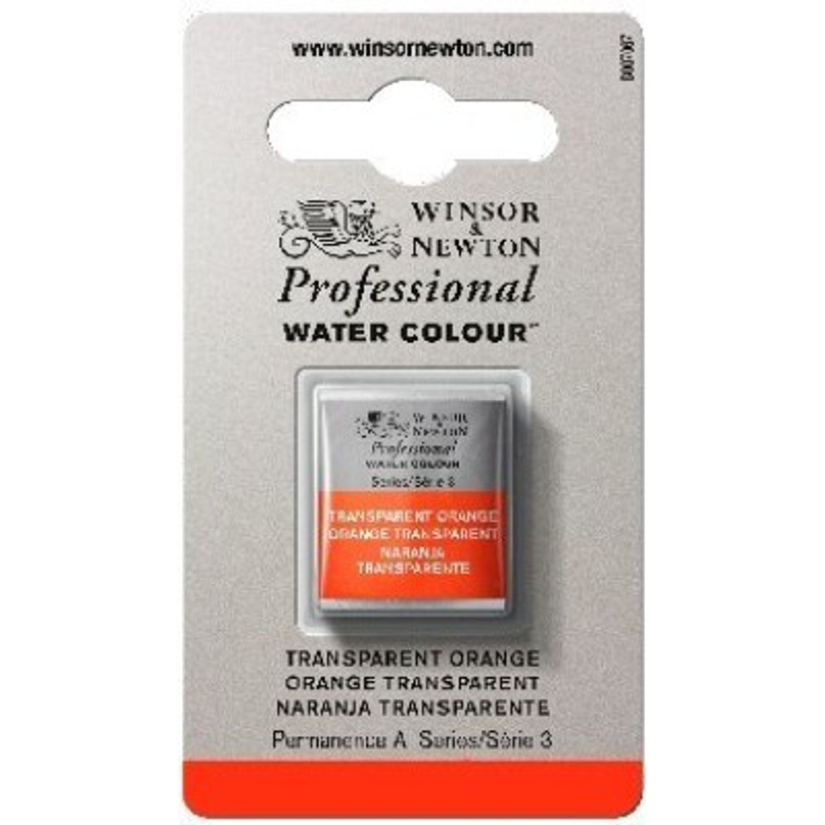 Winsor & Newton - Akvarelfarve Pan - Transparent Orange