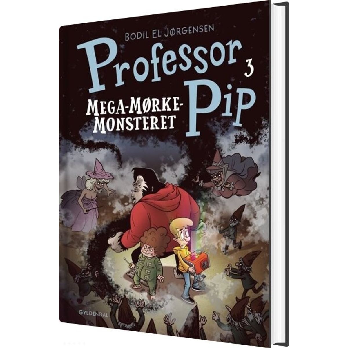 Professor Pip 3 - Megamørkemonsteret - Bodil El Jørgensen - Bog