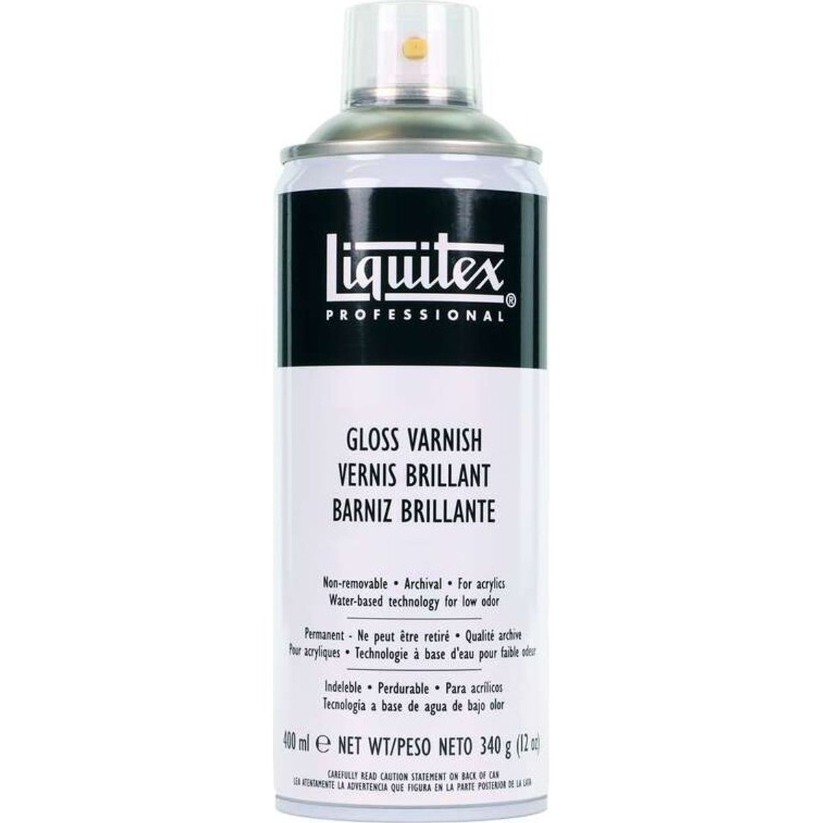 Liquitex - Gloss Varnish Spray - Blank Lak - 400 Ml