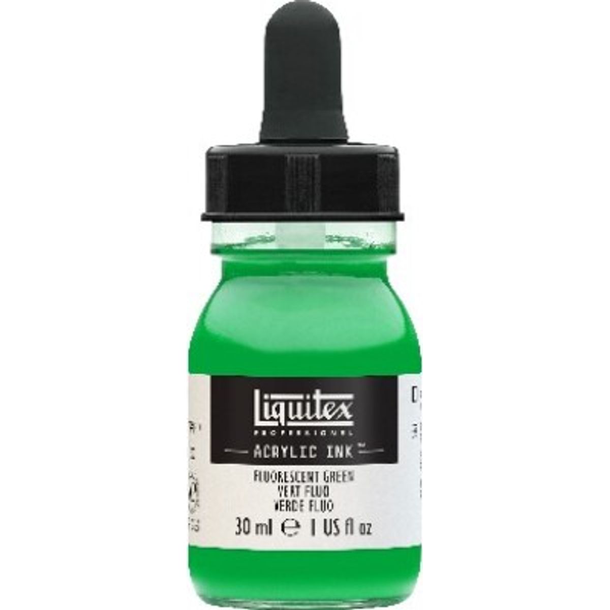 Liquitex - Acrylic Ink Blæk - Fluorescent Green 30 Ml