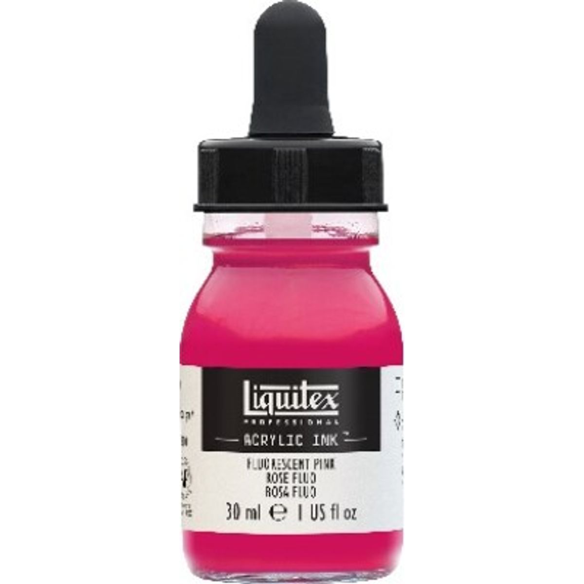 Liquitex - Acrylic Ink Blæk - Fluorescent Pink 30 Ml