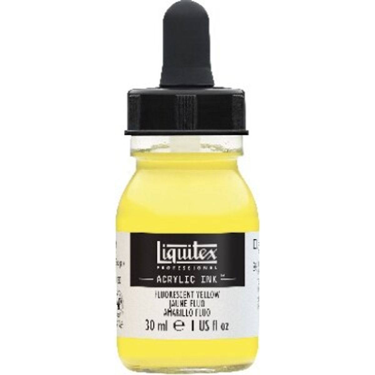 Liquitex - Acrylic Ink Blæk - Fluorescent Yellow 30 Ml