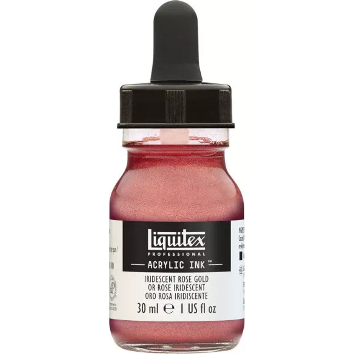 Liquitex - Acrylic Ink Blæk - Iridescent Rose Gold 30 Ml