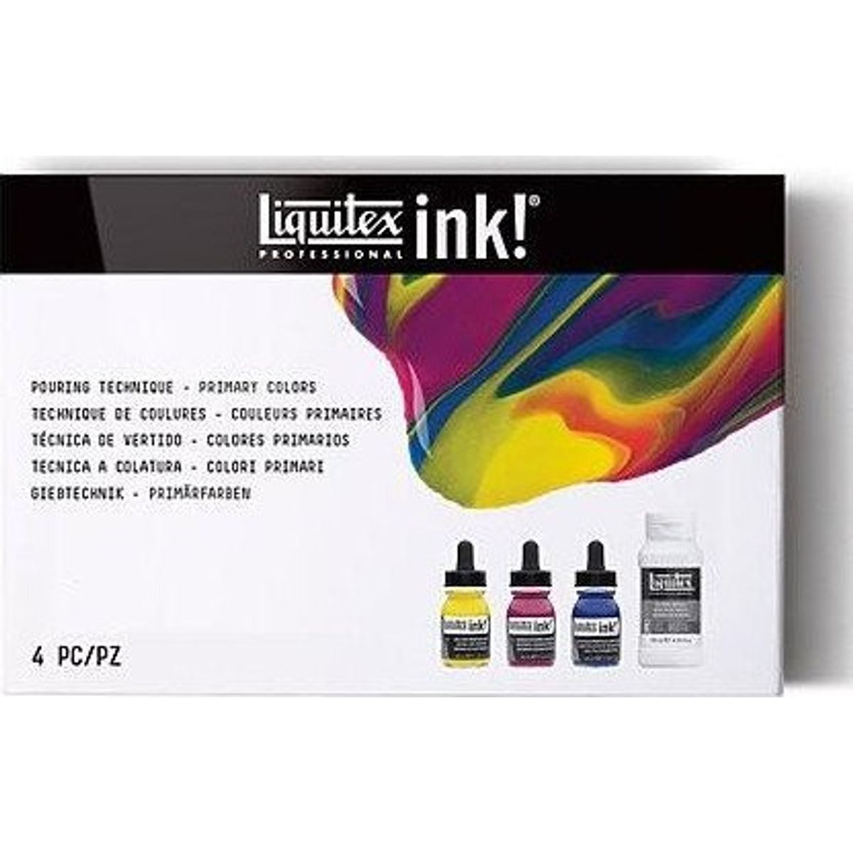 Liquitex - Primary Colors Akrylmaling Sæt