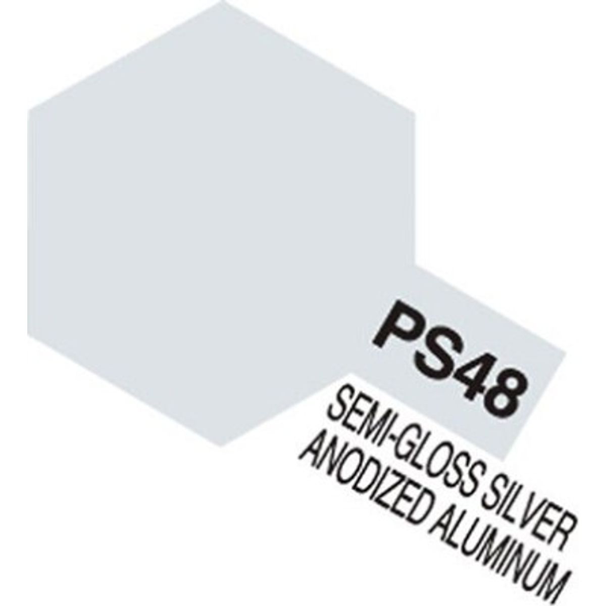 Tamiya Spraymaling - Ps-48 Semi-gloss Silver Anodized Aluminum - 86048