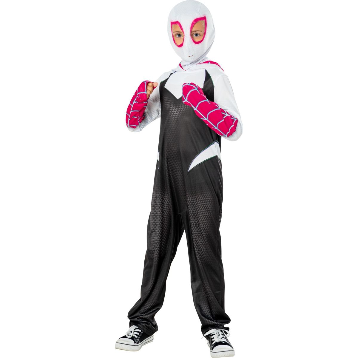 Spider-gwen Kostume Til Børn - Marvel - 3-4 år - Rubies