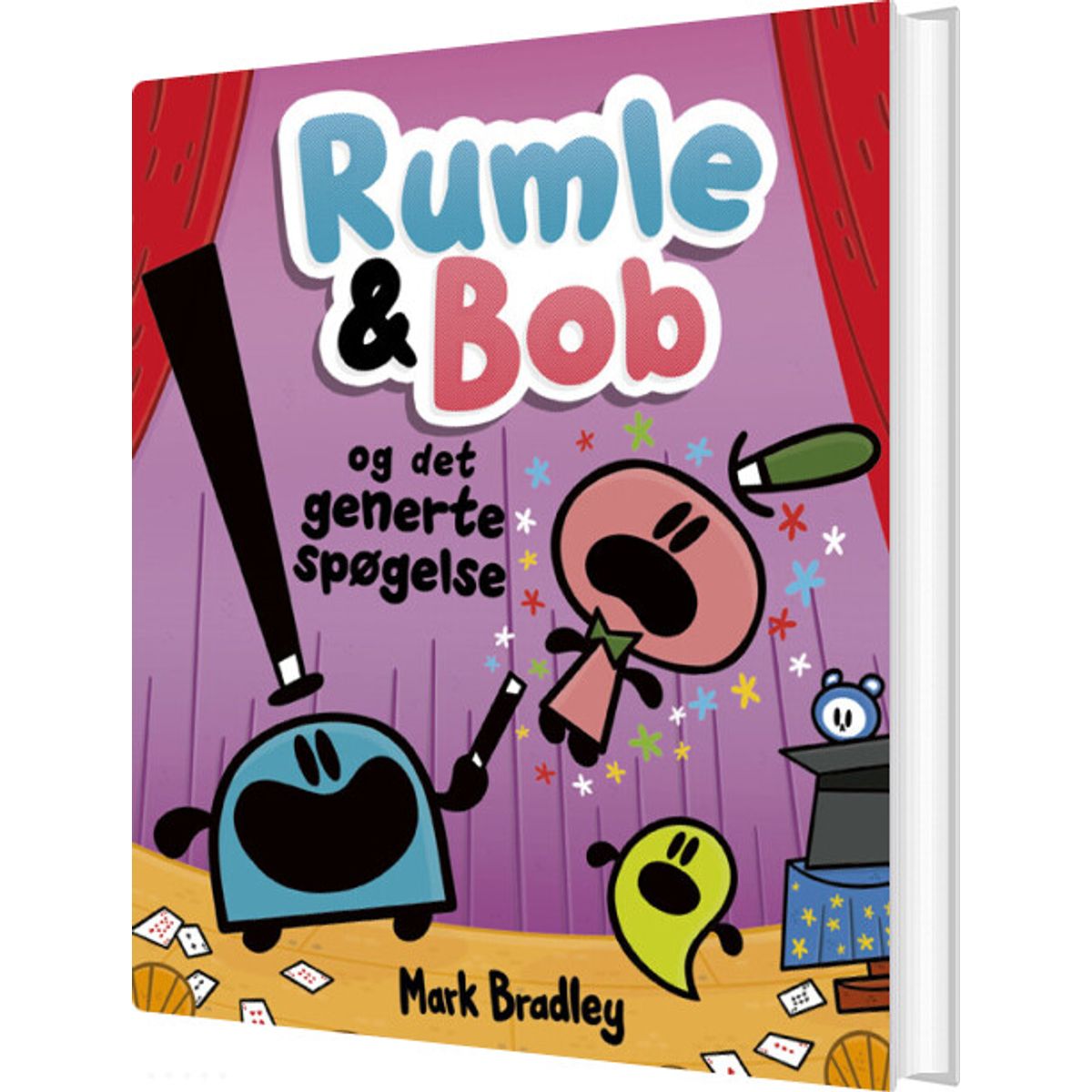 Rumle Og Bob - Og Det Generte Spøgelse 3 - Mark Bradley - Bog